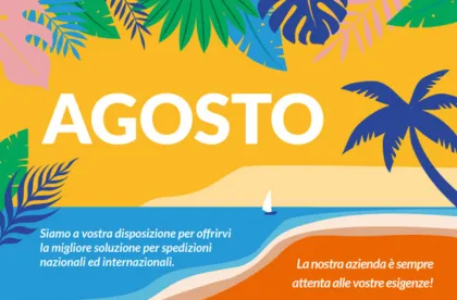 AGOSTO: ecco il nostro piano operativo!