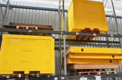 FERCAM Fine Art Promotes Sustainability: 4,725 kg of Wooden Crates Donated for Circular Economy Projects